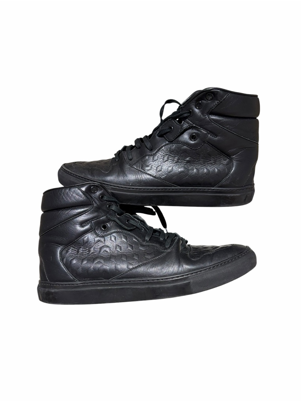 Balenciaga Arena High-Top Sneakers Black EU 42